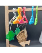6 cintres supplémentaires (couleur aléatoire)