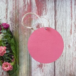 Panneau de porte en bois st valentin "hello love"