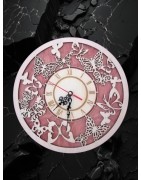 Horloge papillons