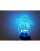 Lampe bouquet de roses fête des mères