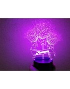 Lampe bouquet de roses fête des mères